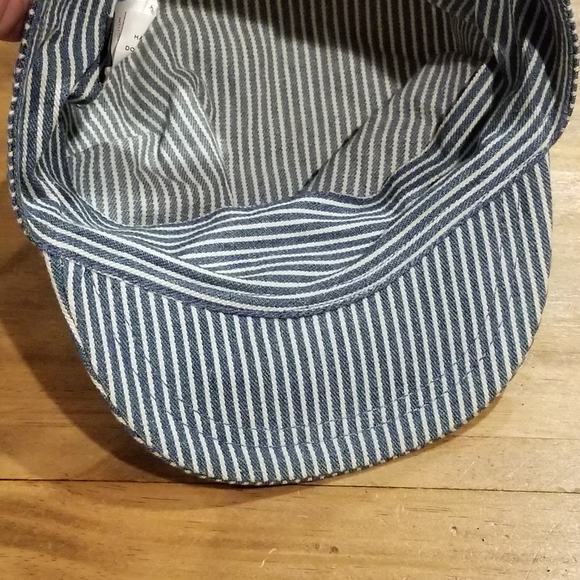 Vintage Osh Kosh B'Gosh Train Conductor Hat Snapback Youth Kids 2-7 Adjustable - Picture 7 of 9
